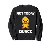 Cute Grumpy Duck Animal Funny Defiance Mood Not Today Quack Felpa