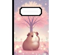 Cute Guinea Pig Notebook: 120-Page Lined A5 Notebook for Writing, Notes, and Lists