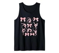 Cute Gymnastics Bows Aesthetic Gymnast Lover Design Canotta