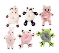 Cute Hair Scrunchie Cartoon Rana Panda Coniglio Peluche Elastici Dei Capelli Pontail Capelli Dolce Gomma Accessori Cravatte