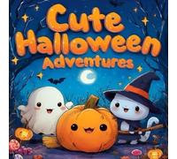 Cute Halloween Adventures: 30 Fun Coloring Pages for Kids