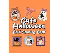 Cute Halloween Bold Coloring Book