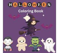 Cute Halloween Coloring Book: Cute and Spooky Fun for Kids ages 3-5!