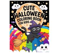 Cute Halloween Coloring Book For Kids