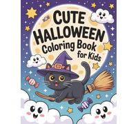 Cute Halloween Coloring Pages for Kids: Fun and Easy Halloween Coloring Book