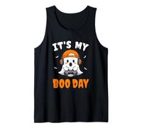 Cute Halloween Ghost Gamer Video Gaming It's My Boo Day Kids Canotta