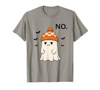 Cute Halloween Ghost Saying No Funny Halloween, Fall Maglietta