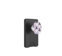 Cute Halloween Ghost Witch Hat Pastel Purple Look PopSockets PopWallet per MagSafe