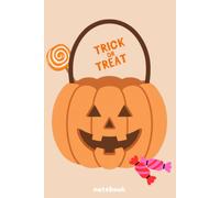 Cute Halloween Notebook for Kids: Lined Pages for School, Writing, Journaling and Spooky Fun