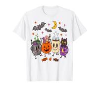 Cute Halloween Spooky Season Trick or Treat Fun Maglietta