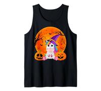 Cute Halloween Unicorn Witch Pumpkins Canotta