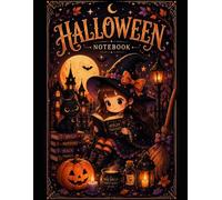 Cute Halloween Witch Notebook: Cozy Pages for School, Thoughts, Lists, Ideas & Autumn Dreams