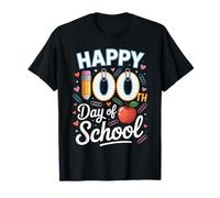Cute Happy 100th Day of School Cute Learning Quote Kids Maglietta