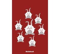 Cute happy crowd Notebook: Notebook, planner, journal, organiser, bullet journal, sketchbook_ 6x9 inches, 120 dotted pages