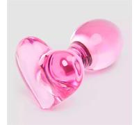 Cute Heart Glass Butt Plug Sex Toy Explore Ball Bullet Ass Masturbation Women Man Gay Stimulate Orgasmic Lesbian Anus Game