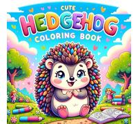 Cute Hedgehog Coloring Book: FUN Hedgehog Coloring Book for Toddlers Ages 2-10 | Fun & Easy Hedgehog Coloring Pages for Kids | Perfect Gift for Little Hedgehog Lovers 30 Pages