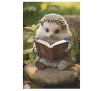 Cute Hedgehog Jigsaw Puzzle 1000 Pezzi Per Adulti Gioco Jigsaw Toys Adolescenti Puzzles Gifts Decorazione Murale 78×53cm