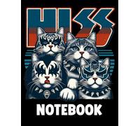 Cute Hiss Kittens Cats Notebook: Fun & Whimsical Writing Journal For Girls, Cat Lovers, And Creative Kids, Perfect Gift For Cat Moms, Students, And ... Book, Journal) (8.5 x 11 Large) (100 Pages)