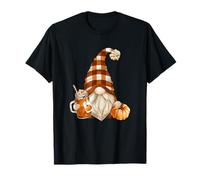 Cute Holiday GNOME for Thanksgiving with Fall Pumpkin Spice Maglietta
