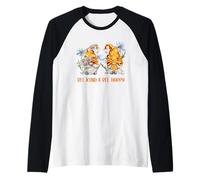 Cute Honey Bee GNOME for Beekeeper Bee Kind And Bee Happy Maglia con Maniche Raglan
