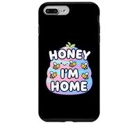 Cute Honey I'm Home Beehive Pun Custodia per iPhone 7 Plus/8 Plus