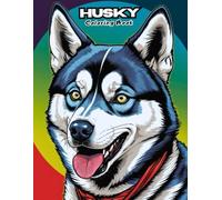 Cute Husky Coloring Book: Adorable Sled Dog Designs for All Ages!