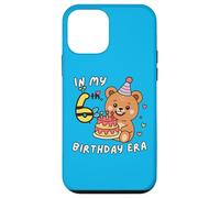 Cute In My 6th Birthday Era, divertente torta di compleanno con orsetti e api Custodia per iPhone 12 mini