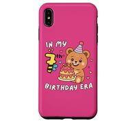 Cute In My 7th Birthday Era, divertente torta di compleanno con orsetti e api Custodia per iPhone XS Max
