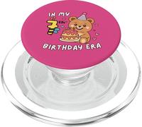 Cute In My 7th Birthday Era, divertente torta di compleanno con orsetti e api PopSockets PopGrip per MagSafe