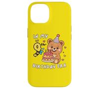 Cute In My 9th Birthday Era, divertente torta di compleanno con orsetti e api Custodia per iPhone 14