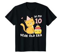 Cute In My Year Old Era, divertente gattino e torta per il mio compleanno Maglietta