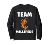Cute Insect Centipede Minimalist Simple Team Millipede Maglia a Manica