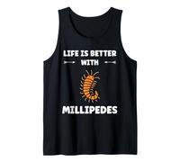 Cute Insect Centipede Simple Life is Better with Millipedes Canotta