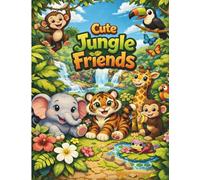 Cute Jungle Friends: Fun Adventures with Fun Safari Animals