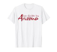 Cute, Just a Girl That Loves Arizona Women Teen Girls Tween Maglietta