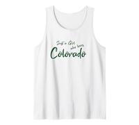 Cute Just a Girl Who Loves Colorado Canotta