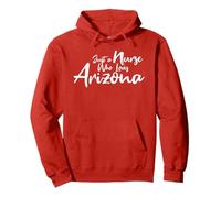 Cute, Just a Nurse That Loves Arizona Felpa con Cappuccio