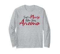 Cute, Just a Nurse That Loves Arizona Maglia a Manica