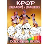 Cute K-pop Coloring Book: Enter the World of Magic and Idols with 50+ Fun Coloring Pages for K-pop Lovers, Great for Kids, Teens