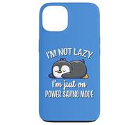 Cute Kawai Kids Lazy Power Saving Penguin Lover Custodia per iPhone 13