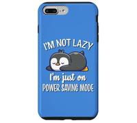 Cute Kawai Kids Lazy Power Saving Penguin Lover Custodia per iPhone 7 Plus/8 Plus