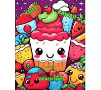 Cute Kawaii Beach Days volume 3: Even More Adorable Summer Scenes to Color Kawaii Fun for All Ages