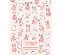 Cute Kawaii Bunny Composition Notebook: Kawaii Bunnies Journal Diary | Cute Japanese Korean Stationery | 8.5x11” | 120 College Ruled Lined Pages