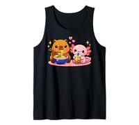 Cute Kawaii Capybara Ramen Axolotl Boba Kids Boys Girls Canotta