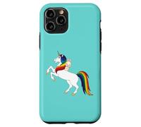 Cute Kawaii Cartoon Womens Girls Kids Unicorn Bunny Lover Custodia per iPhone 11 Pro