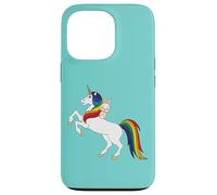 Cute Kawaii Cartoon Womens Girls Kids Unicorn Bunny Lover Custodia per iPhone 13 Pro