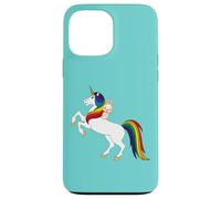 Cute Kawaii Cartoon Womens Girls Kids Unicorn Bunny Lover Custodia per iPhone 13 Pro Max