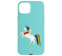 Cute Kawaii Cartoon Womens Girls Kids Unicorn Bunny Lover Custodia per iPhone 15 Plus