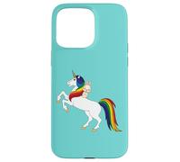 Cute Kawaii Cartoon Womens Girls Kids Unicorn Bunny Lover Custodia per iPhone 15 Pro Max