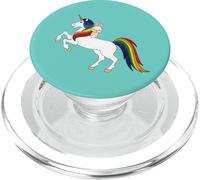 Cute Kawaii Cartoon Womens Girls Kids Unicorn Bunny Lover PopSockets PopGrip per MagSafe